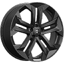 K&K KP015 7.5x19/5x108 D60.1 ET38 Fury Black