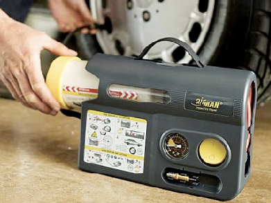 Компрессор для подкачки шин