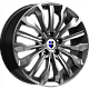 K&K Атакама 6.5x17/5x100 D56.1 ET48 Дарк платинум