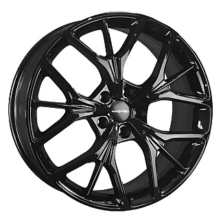Khomen Wheels  KHW2012 (Tugella New)  8,0\R20 5*108 ET46  d63,4  Black  [KHW201200BLK]  Fb max 680 k - интернет-магазин "Протектор"