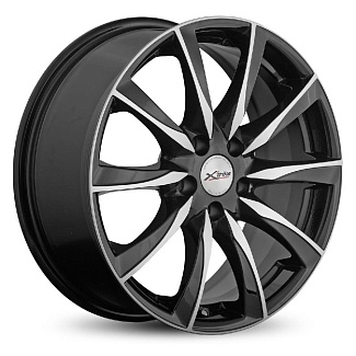 X'trike  X-120  7,0\R17 5*100 ET45  d67,1  BK/FP  [29085] - интернет-магазин "Протектор"