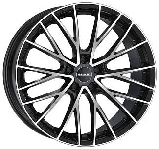 MAK Speciale-D 11,5x22 5/112 ET43 d-66,6 Black Mirror (F1522LDBM43WS3X) - интернет-магазин "Протектор"