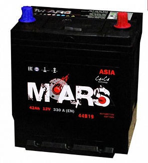 Аккумуляторная батарея MARS Asia 42 пр 190х127х220 350