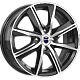 K&K Арнар 7x15/5x114.3 D67.1 ET45 Алмаз черный