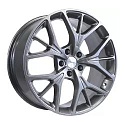 Khomen Wheels  KHW2012 (FAW Bestune T99)  8,0\R20 5*114,3 ET45  d67,1  Gray  [KHW201215GRT]  Fb max 