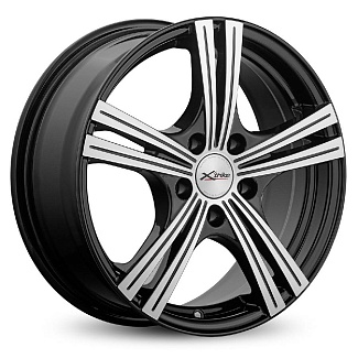 X'trike  X-112  6,5\R16 5*114,3 ET35  d67,1  BK/FP  [13105]  Fb max 610 kg - интернет-магазин "Протектор"