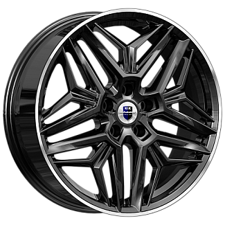 K&K Колумб 7x19/5x108 D60.1 ET47 Алмаз чёрный - интернет-магазин "Протектор"