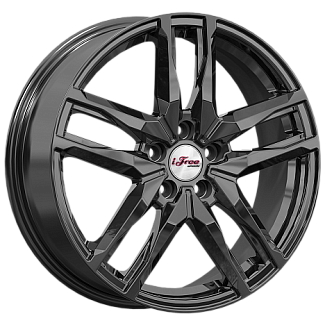 iFree Бомбей 6.5x18/5x114.3 D66.1 ET40 BK - интернет-магазин "Протектор"