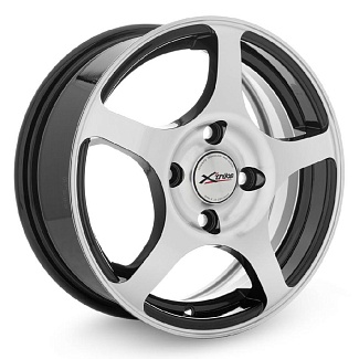 X'trike  X-103  5,5\R14 4*100 ET35  d67,1  BK/FP  [30502AX]  Fb max 503 kg - интернет-магазин "Протектор"