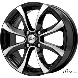 iFree Дайс 6x15/4x100 D60.1 ET50 Блэк Джек - интернет-магазин "Протектор"