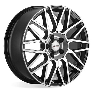 X'trike  X-133  7,5\R18 5*112 ET43  d66,6  BK/FP  [77734]  Fb max 650 kg - интернет-магазин "Протектор"