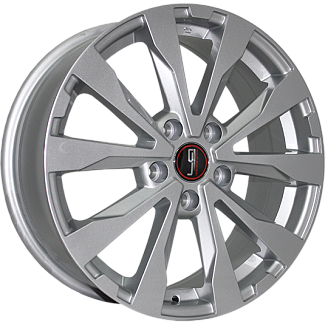 LegeArtis SB25 7x17/5x100 D56.1 ET48 Silver - интернет-магазин "Протектор"