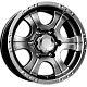 K&K Байкал 7x16/5x139.7 D98 ET35 Дарк платинум