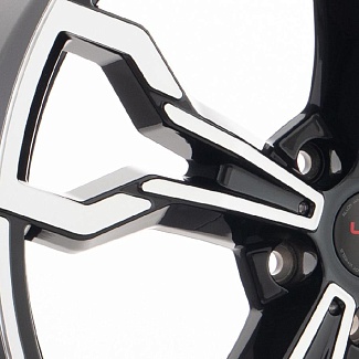 LEGE ARTIS  Concept-B563  9,5\R20 5*112 ET43  d66,6  BKF  [9303887]  под ориг.крепеж+крышку - интернет-магазин "Протектор"