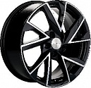 Khomen Wheels KHW1714 7.0/R17 5*108 ET40 d60.1 Black-FP