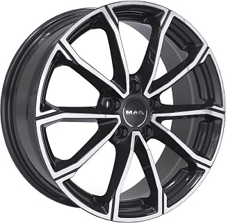 MAK DaVinci 6,5x16 4/108 ET20 d-65,1 Black Mirror (F6560BRBM20EGX) - интернет-магазин "Протектор"