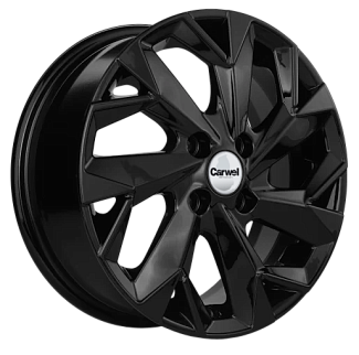 Carwel Вага 1402 5.5/R14 4*100 ET43 d60.1 BL - интернет-магазин "Протектор"
