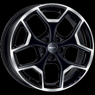 MAK Liberty 7,5x18 5/108 ET39 d-72 Black Mirror (F7580LBBM39G) - интернет-магазин "Протектор"