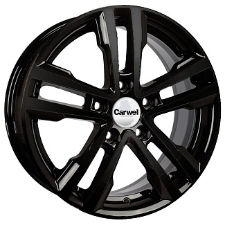 Carwel Аллаки 197 6.5x16/5x114.3 ET50 d66.1 BK - интернет-магазин "Протектор"