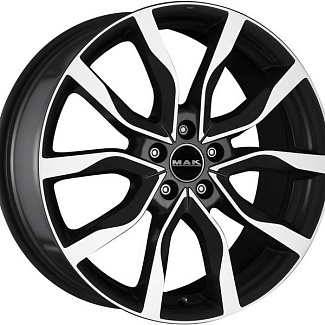 MAK Highlands 7,0x17 5/114,3 ET40 d-76 Black Mirror (F7070HIBM40FF) - интернет-магазин "Протектор"