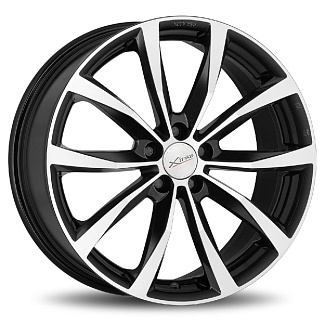 X'trike  X-138  7,0\R18 5*114,3 ET50  d54,1  BK/FP  [83138]  Fb max 650 kg - интернет-магазин "Протектор"