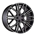 Khomen Wheels  KHW2101 (Audi E-tron)  9,5\R21 5*112 ET36  d66,6  Black-FP  [KHW210101BLF]  <С>  Fb m