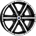 K&K Окинава 7.5x17/6x139.7 D67.1 ET46 Алмаз черный