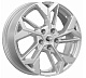 K&K КС1062 6.5x17/5x114.3 D66.6 ET37 сильвер