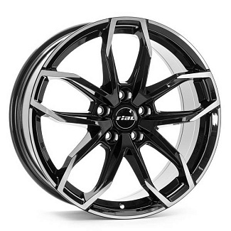 Rial Lucca 6,5x16 4/100 ET46 d-54,1 Diamond Black Frontpolished (LUC65646L63-1) - интернет-магазин "Протектор"