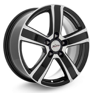 X'trike  X-108  7,0\R16 5*114,3 ET35  d67,1  BK/FP  [14509AX]  Fb max 730 kg - интернет-магазин "Протектор"
