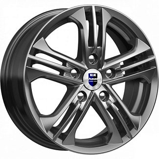 K&K Trinity 6x15/5x100 D57.1 ET38 Дарк платинум - интернет-магазин "Протектор"