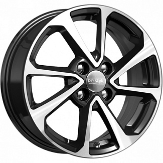 K&K КС861 6x15/4x100 D54.1 ET46 Алмаз черный - интернет-магазин "Протектор"