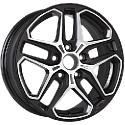 NZ Wheels R-04 6.5x16/5x114.3 D66.1 ET47 BKF