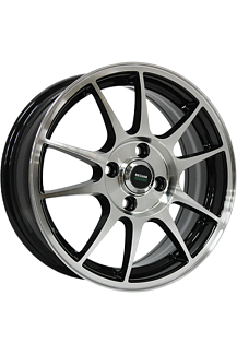 Megami MGM-5 6x14/4x98 D58.6 ET35 BKF - интернет-магазин "Протектор"