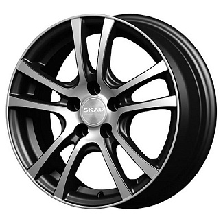Скад Дели 6x15/5x100 D57.1 ET38 Алмаз - интернет-магазин "Протектор"