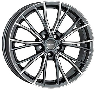 MAK Mark 7,5x18 5/120 ET45 d-72,6 Gun Met-Mirror Face (F7580MKQM45I4BX) - интернет-магазин "Протектор"