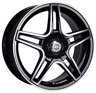 X-Race AF-09 6.5x16/5x108 D63.6 ET45 BKF - интернет-магазин "Протектор"