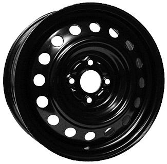 Magnetto Wheels 16007 6.5x16/5x114.3 D66.1 ET40 Black - интернет-магазин "Протектор"