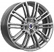 K&K Эрфурт 7x17/4x100 D60.1 ET41 дарк платинум