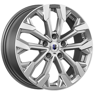 K&K Морейн 6.5x17/5x114.3 D66.6 ET37 Дарк платинум - интернет-магазин "Протектор"