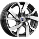 K&K Палермо 6.5x16/5x108 D63.35 ET50 Алмаз черный