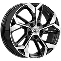 K&K КС1062 6.5x17/5x114.3 D66.6 ET37 алмаз черный