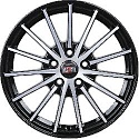 Alcasta M60 6.5/R16 5*114.3 ET43 d67.1 BKF