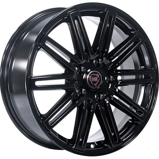 NZ Wheels R-01 7x17/4x100 D60.1 ET41 Black - интернет-магазин "Протектор"