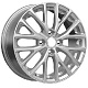 K&K КС782 (KIA Rio II) 6x15/4x100 D54.1 ET46 сильвер