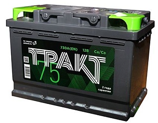 Аккумуляторная батарея TRAKT 75 обр. L3 278х175x190 730