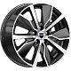 K&K Гамбит 6.5x16/5x112 D57.1 ET46 Алмаз черный