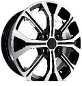 K&K КС945 6x15/4x100 D54.1 ET46 Алмаз черный