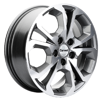 Carwel Шира 1711 6,5x17/5x108 D60.1 ET33 AGR - интернет-магазин "Протектор"