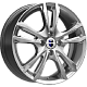 КиК Samara 6.0/R16 4*100 ET50 d60.1 Дарк платинум